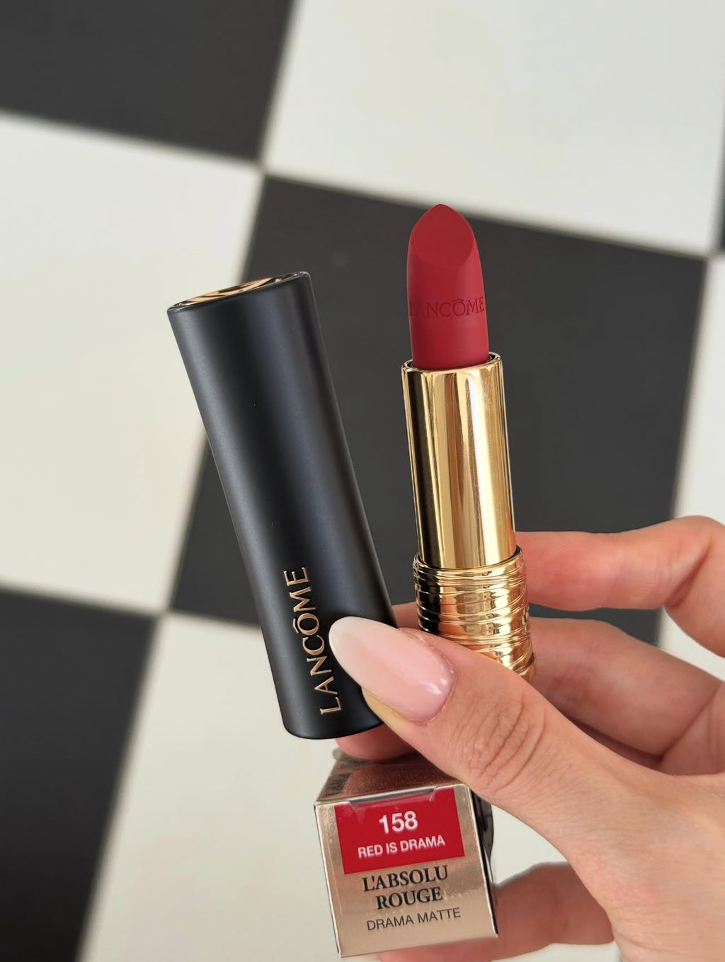 Lancôme L'Absolu Rouge Drama Matte Lipstick - #296 3.4g Bold Matte Finish - Lasting Comfort & Hydration