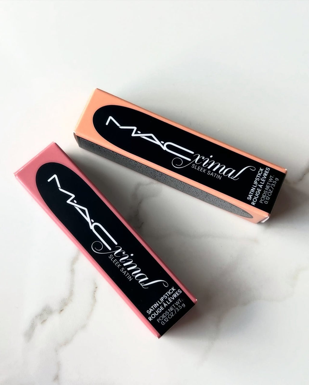 MAC Macximal Sleek Satin Lipstick - Blankety & Peachstock